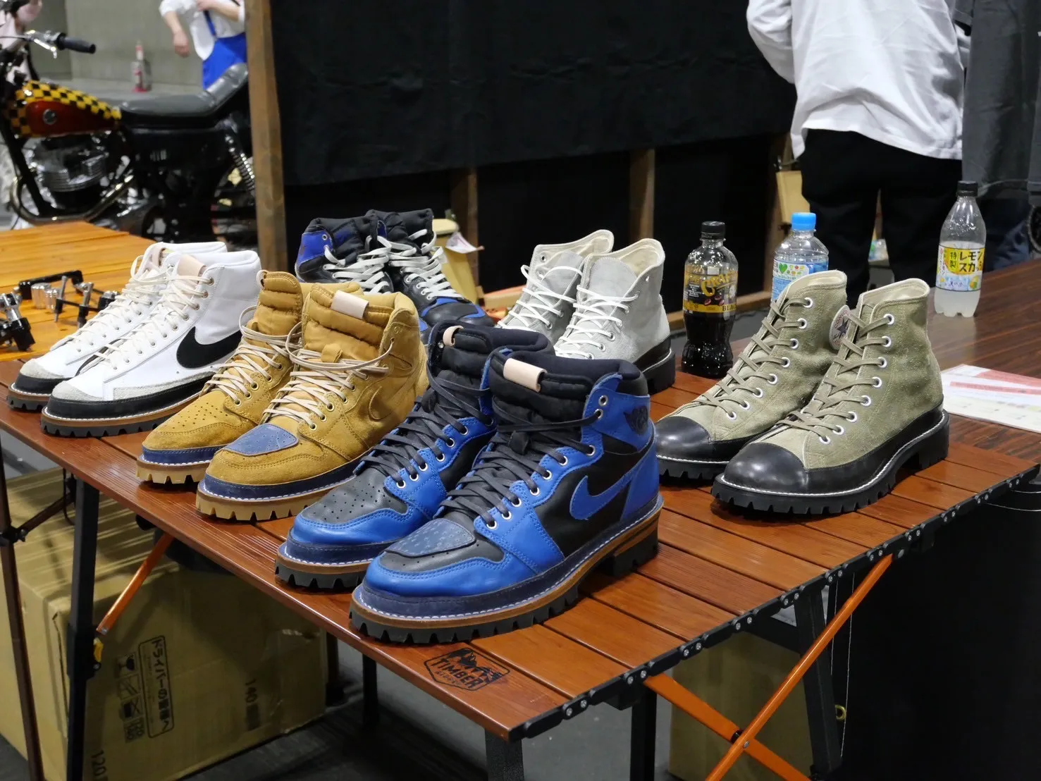 世界に1足だけ！？バイク用カスタムスニーカー！完成！