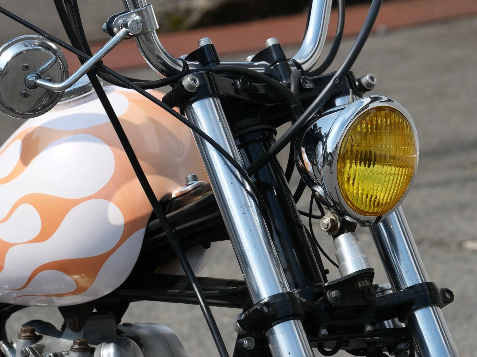 Kawasaki　エストレヤ250　フルカスタムリジットチョッパー