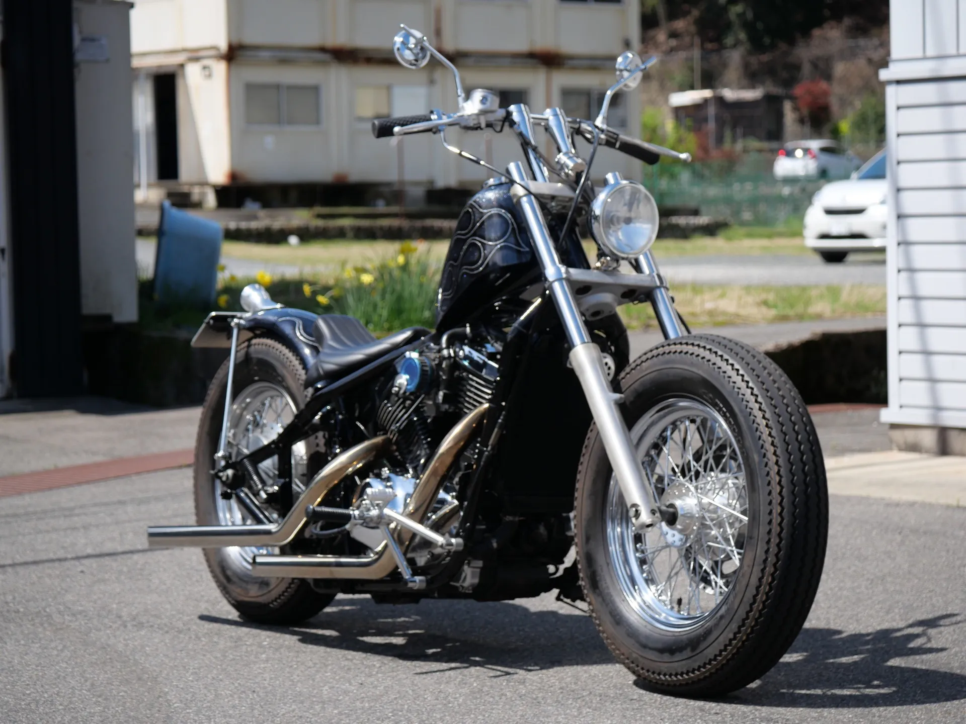 バルカン400 カワサキ『バルカン400 ドリフター』孤高の放浪者の魅力 | メッキ工房